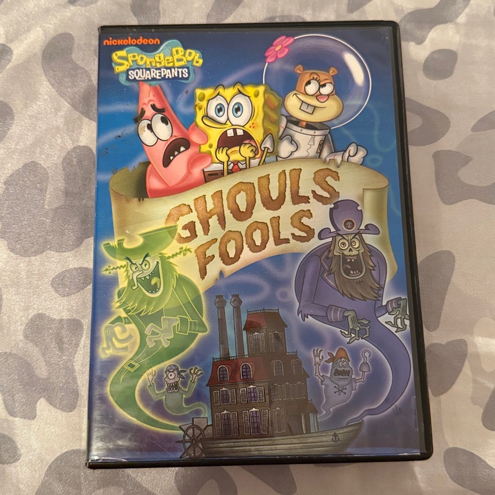 SpongeBob SquarePants Ghouls Fools DVD *CD’s NOT included*